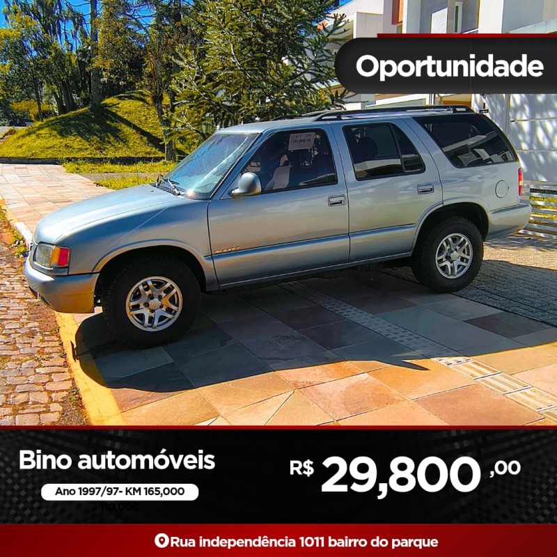 blazer 4.3 sfi dlx 4x2 v6 12v gasolina 4p manual 1997 farroupilha