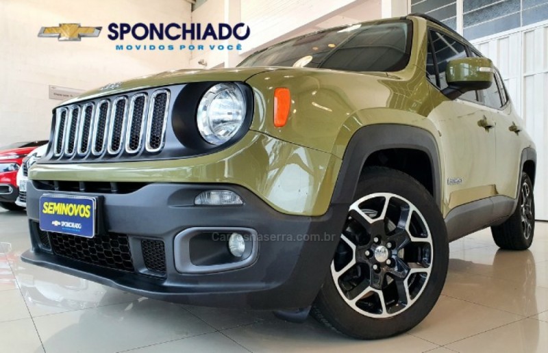renegade 1.8 16v flex longitude 4p automatico 2016 bento goncalves