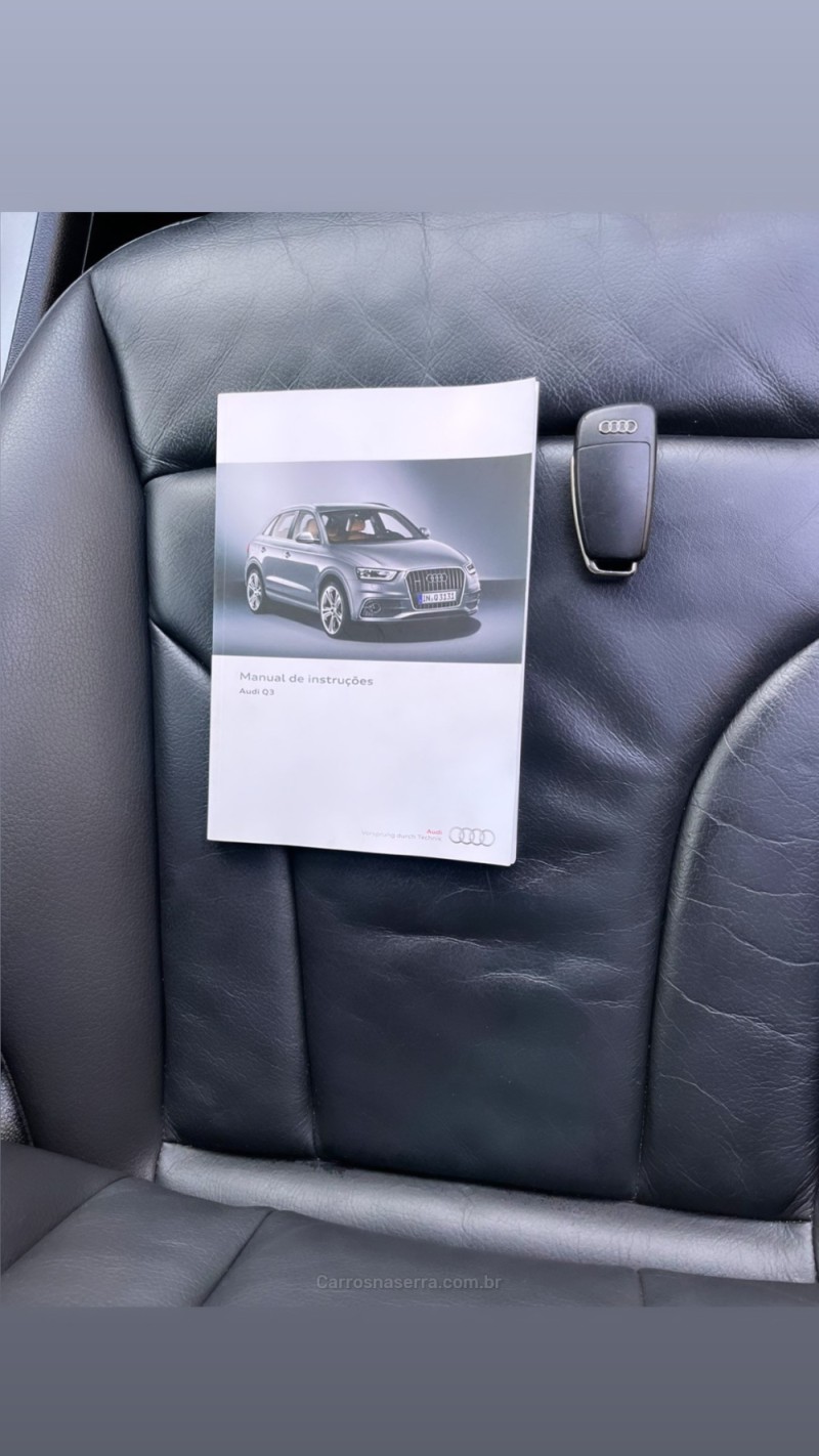 Q3 2.0 TFSI AMBIENTE QUATTRO 4P GASOLINA S TRONIC - 2015 - CANELA