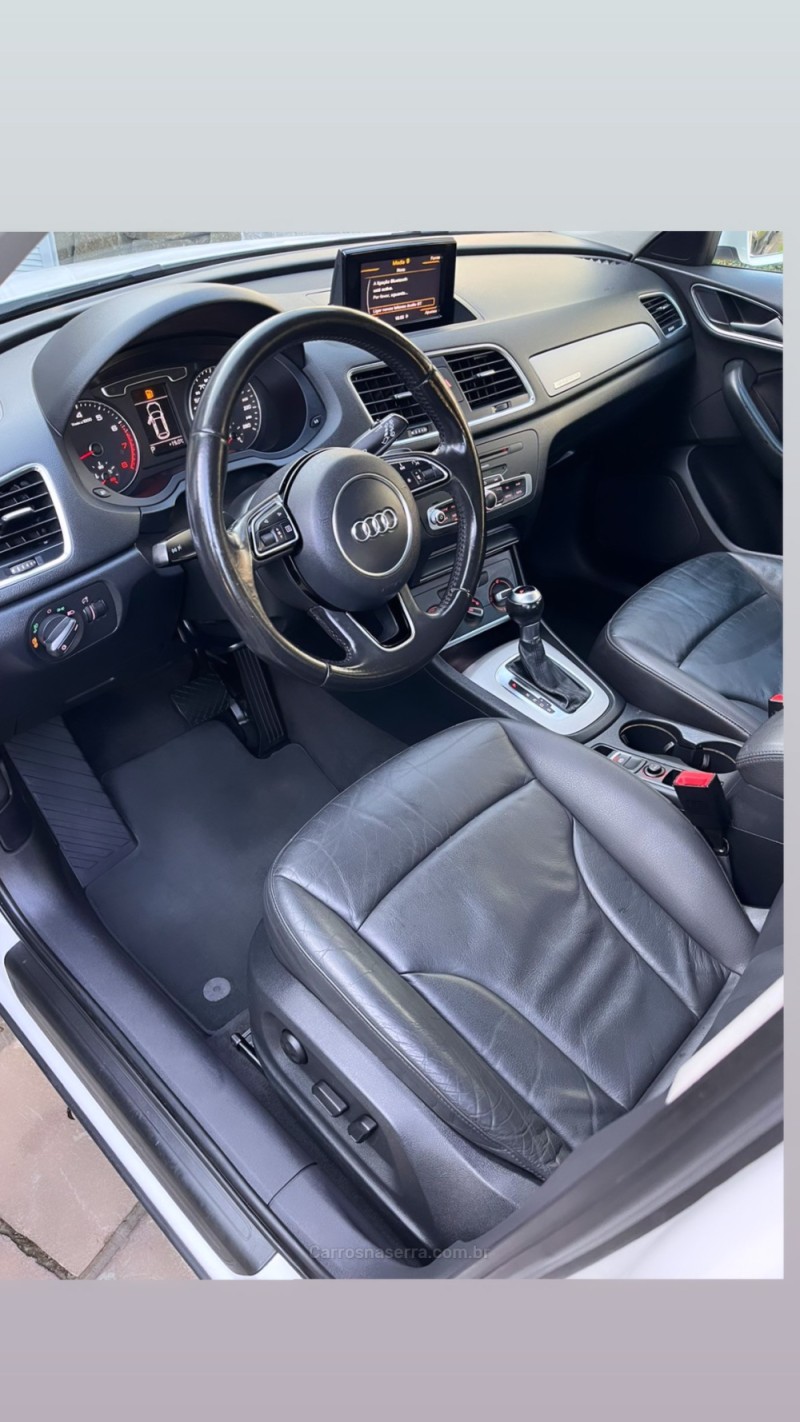 Q3 2.0 TFSI AMBIENTE QUATTRO 4P GASOLINA S TRONIC - 2015 - CANELA
