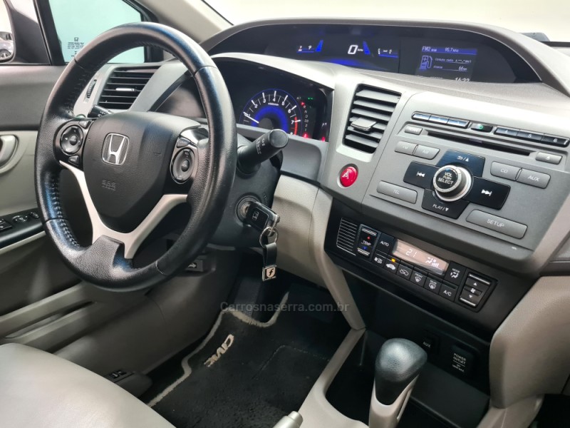 CIVIC 1.8 LXS 16V FLEX 4P AUTOMÁTICO - 2014 - SANTA CRUZ DO SUL