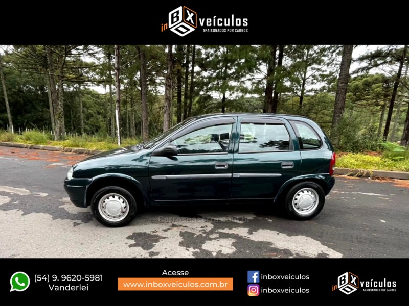 CORSA 1.6 MPFI GL 8V GASOLINA 2P MANUAL - 1998 - GRAMADO