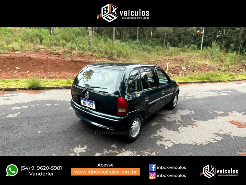 CORSA 1.6 MPFI GL 8V GASOLINA 2P MANUAL - 1998 - GRAMADO
