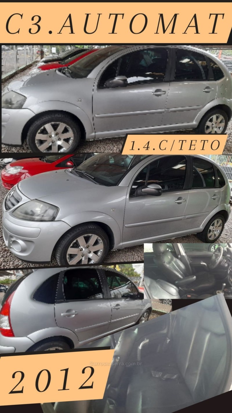 C3 1.6 EXCLUSIVE 16V FLEX 4P AUTOMÁTICO