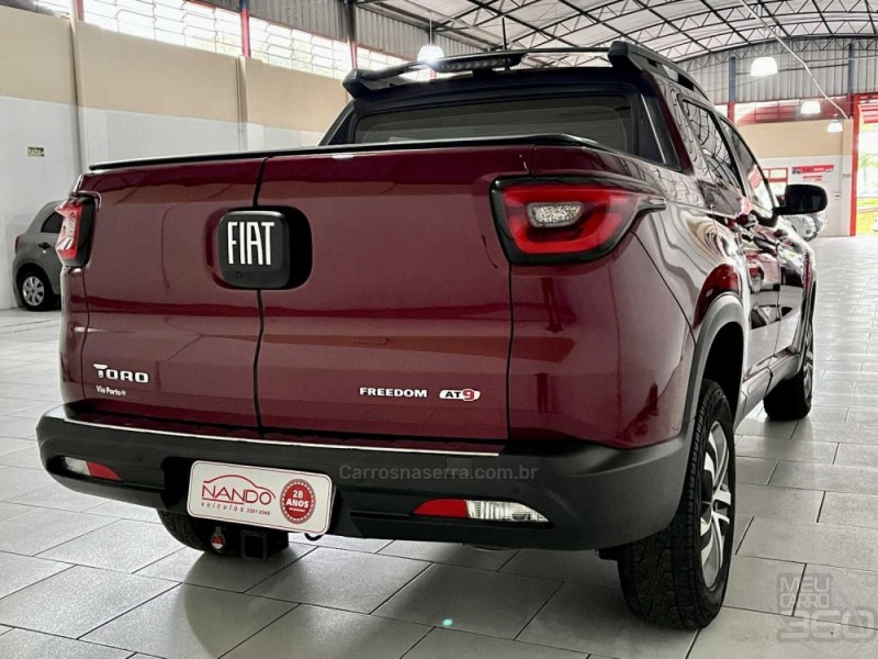 TORO 2.0 16V TURBO DIESEL FREEDOM 4WD AT9 AUTOMÁTICO - 2019 - ESTâNCIA VELHA