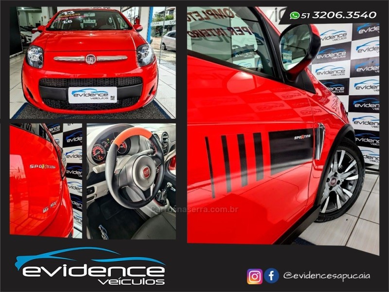 PALIO 1.6 MPI SPORTING 16V FLEX 4P MANUAL - 2013 - SAPUCAIA DO SUL