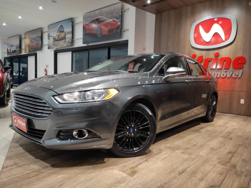 FUSION 2.0 TITANIUM FWD 16V GASOLINA 4P AUTOMÁTICO - 2016 - ERECHIM