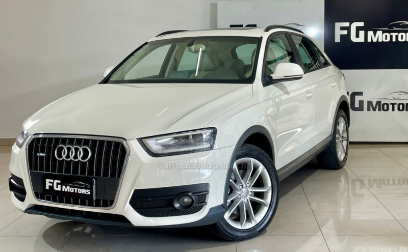 Q3 2.0 TFSI AMBIENTE QUATTRO 4P GASOLINA S TRONIC - 2013 - NOVO HAMBURGO