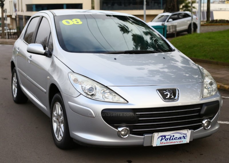 307 1.6 presence 16v flex 4p manual 2008 caxias do sul