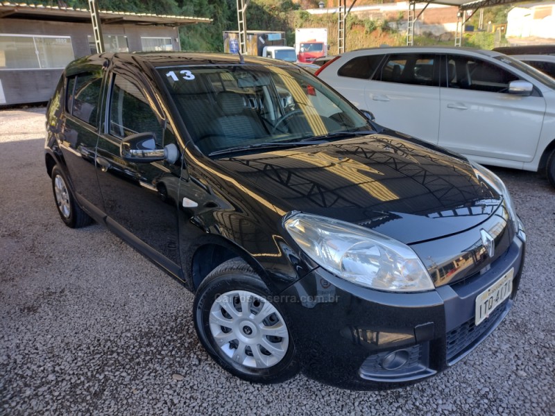 sandero 1.0 expression 16v flex 4p manual 2013 caxias do sul