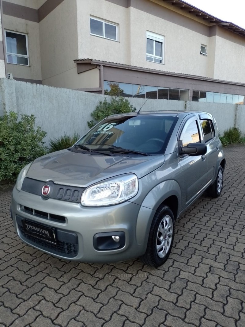 uno 1.0 evo attractive 8v flex 4p manual 2016 sao francisco de paula