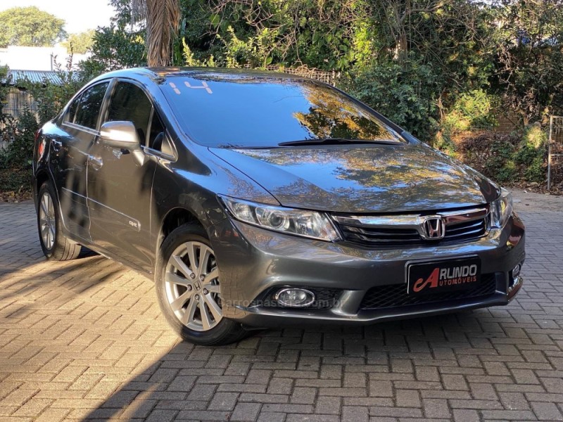 civic 2.0 lxr 16v flex 4p automatico 2014 parobe