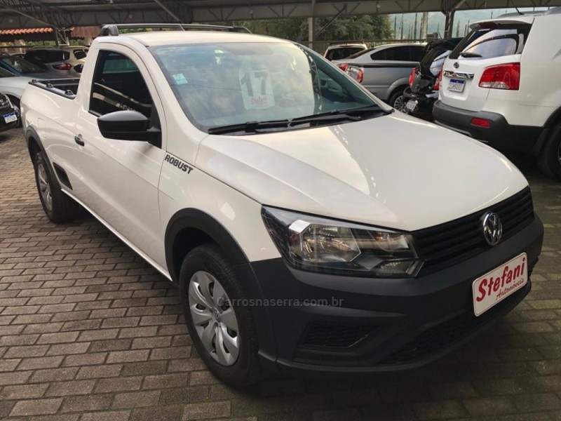 SAVEIRO 1.6 MSI ROBUST CS 8V FLEX 2P MANUAL - 2017 - FELIZ
