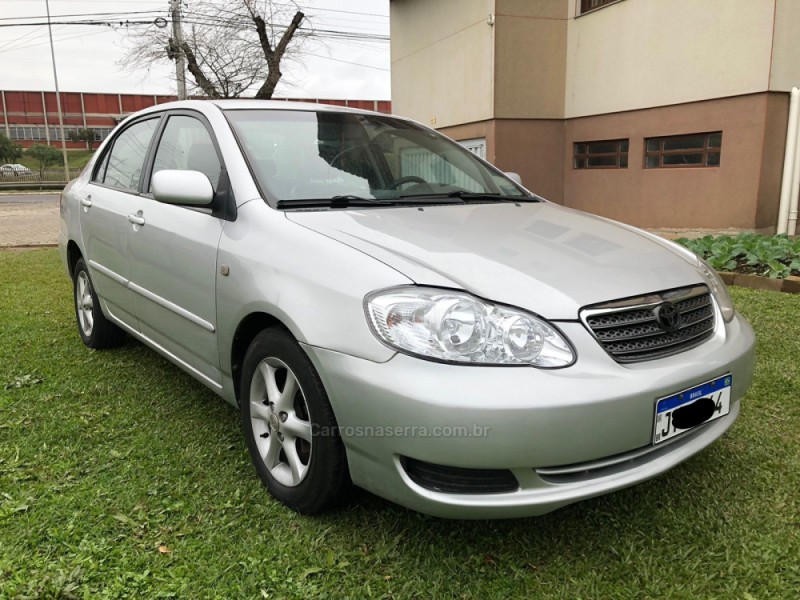 corolla 1.6 xli 16v gasolina 4p automatico 2005 farroupilha