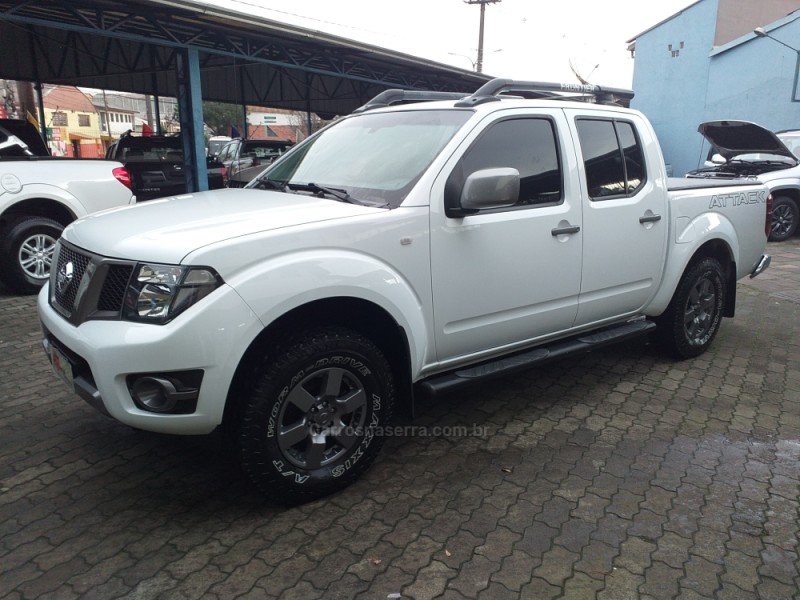 frontier 2.5 sv attack 4x4 cd turbo eletronic diesel 4p automatico 2016 caxias do sul