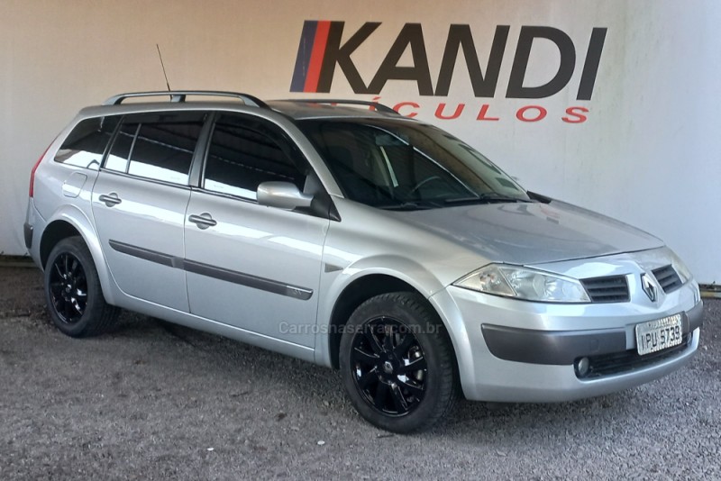megane 1.6 dynamique grand tour 16v flex 4p manual 2009 caxias do sul