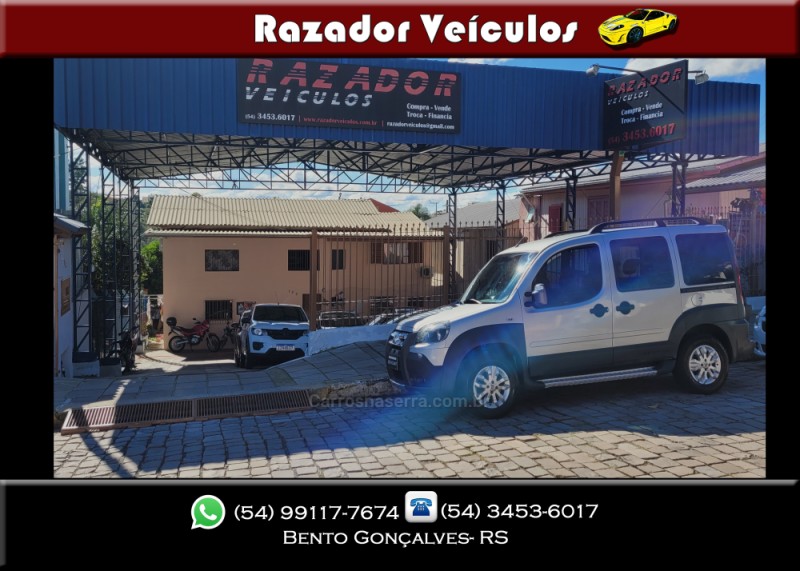 DOBLÓ 1.8 MPI ADVENTURE 16V FLEX 4P MANUAL - 2015 - BENTO GONçALVES