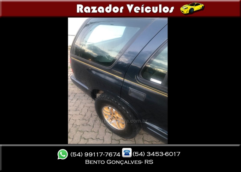 BLAZER 4.3 SFI DLX EXECUTIVE 4X2 V6 12V GASOLINA 4P MANUAL - 2000 - BENTO GONçALVES
