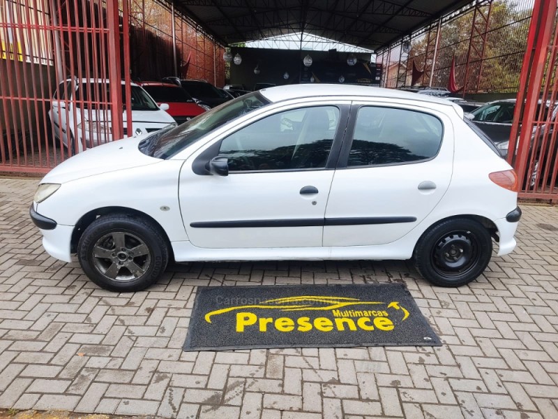206 1.4 SENSATION 8V FLEX 4P MANUAL - 2008 - NOVO HAMBURGO