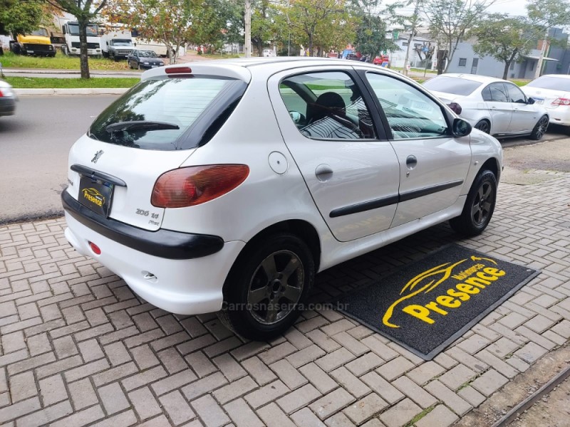 206 1.4 SENSATION 8V FLEX 4P MANUAL - 2008 - NOVO HAMBURGO