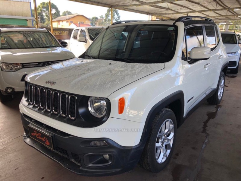 renegade 1.8 16v flex longitude 4p automatico 2016 canela