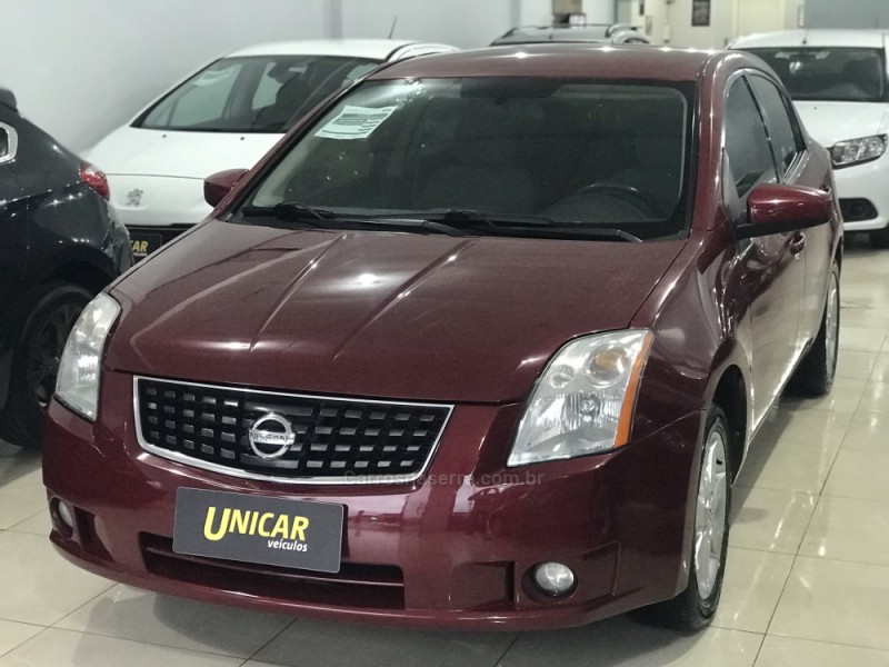 sentra 2.0 s 16v gasolina 4p manual 2008 passo fundo