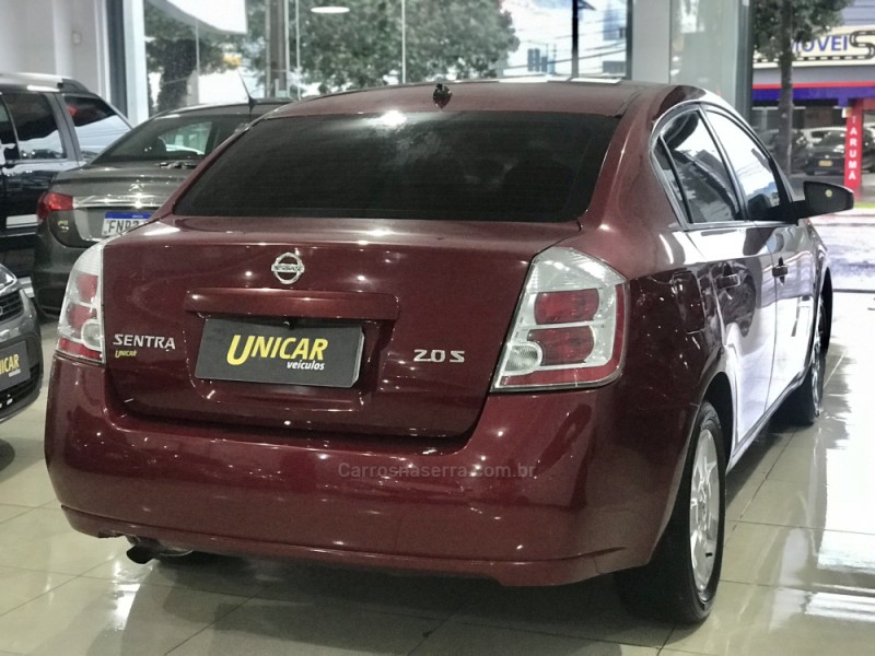 SENTRA 2.0 S 16V GASOLINA 4P MANUAL - 2008 - PASSO FUNDO