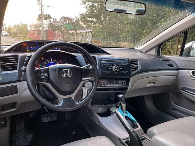 CIVIC 1.8 LXS 16V FLEX 4P AUTOMÁTICO - 2015 - CANELA