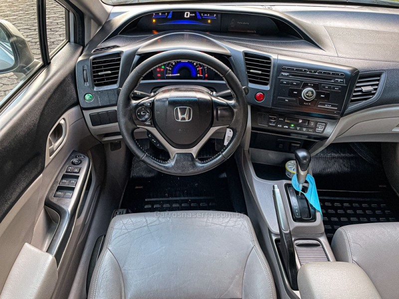 CIVIC 1.8 LXS 16V FLEX 4P AUTOMÁTICO - 2015 - CANELA