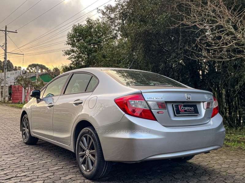 CIVIC 1.8 LXS 16V FLEX 4P AUTOMÁTICO - 2015 - CANELA
