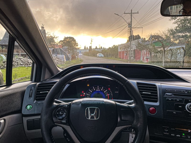 CIVIC 1.8 LXS 16V FLEX 4P AUTOMÁTICO - 2015 - CANELA