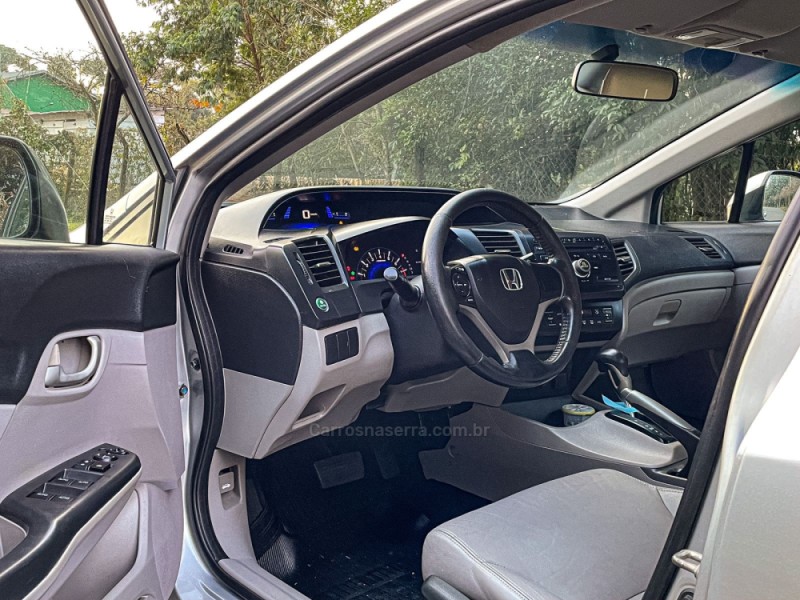 CIVIC 1.8 LXS 16V FLEX 4P AUTOMÁTICO - 2015 - CANELA