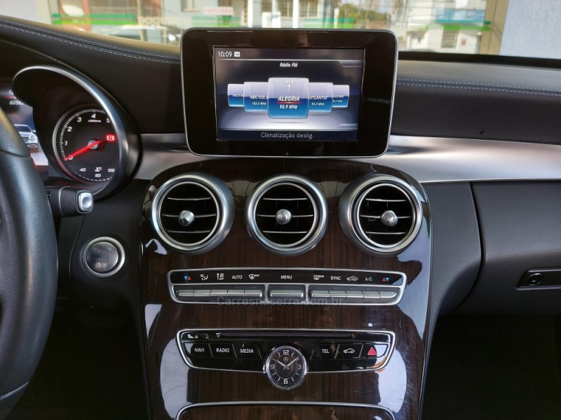 C 180 1.6 CGI EXCLUSIVE 16V TURBO GASOLINA 4P AUTOMÁTICO - 2018 - NOVO HAMBURGO