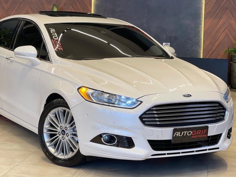 FUSION 2.0 TITANIUM AWD 16V GASOLINA 4P AUTOMÁTICO - 2016 - CAMPO BOM