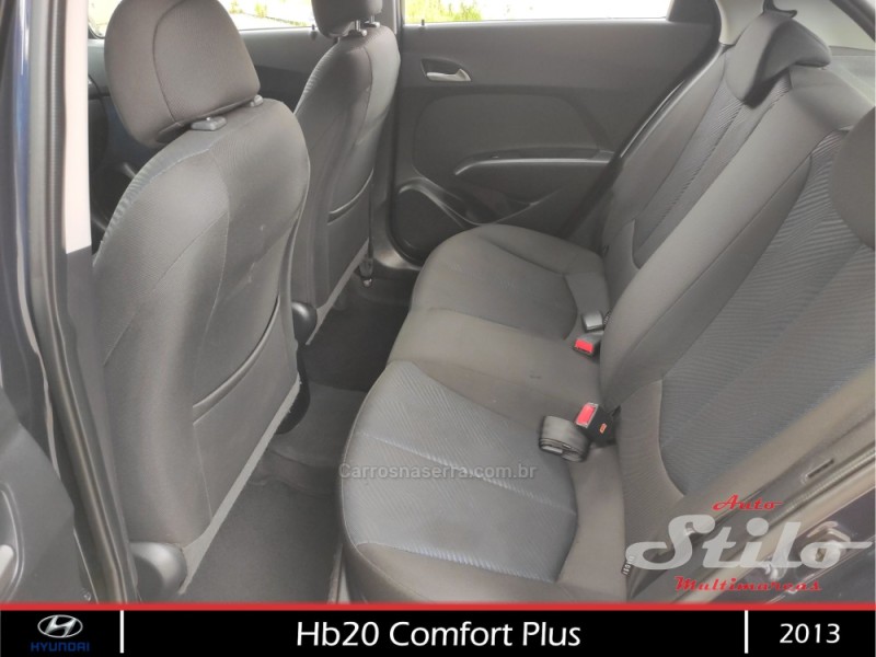 HB20 1.6 COMFORT PLUS 16V FLEX 4P MANUAL - 2013 - BENTO GONçALVES