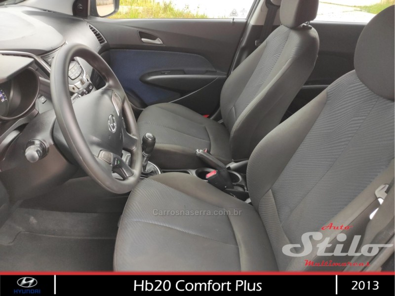 HB20 1.6 COMFORT PLUS 16V FLEX 4P MANUAL - 2013 - BENTO GONçALVES