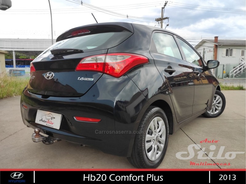 HB20 1.6 COMFORT PLUS 16V FLEX 4P MANUAL - 2013 - BENTO GONçALVES
