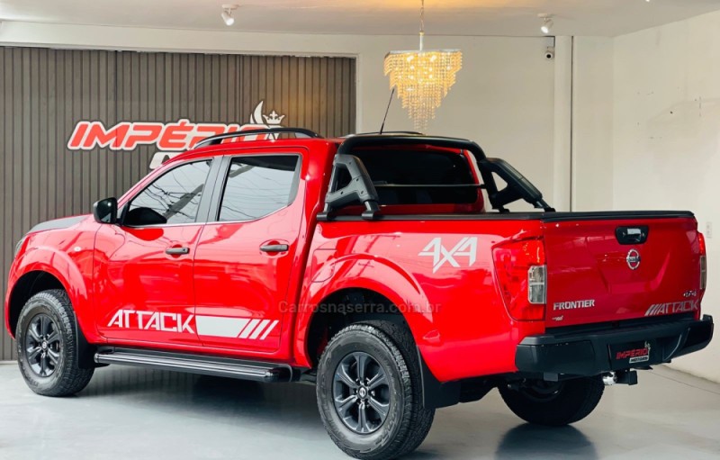 FRONTIER 2.3 ATTACK 4X4 CD BI-TURBO DIESEL 4P AUTOMÁTICO - 2020 - ESTâNCIA VELHA