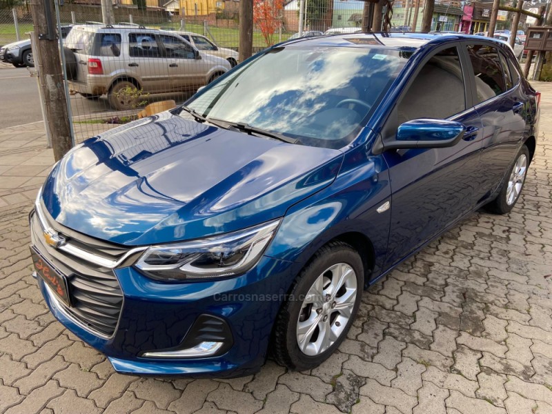 onix 1.0 premier 12v turbo flex 4p automatico 2020 canela