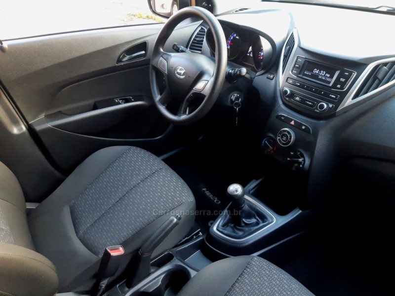 HB20  1.0 UNIQUE 12V FLEX 4P MANUAL - 2019 - CAXIAS DO SUL
