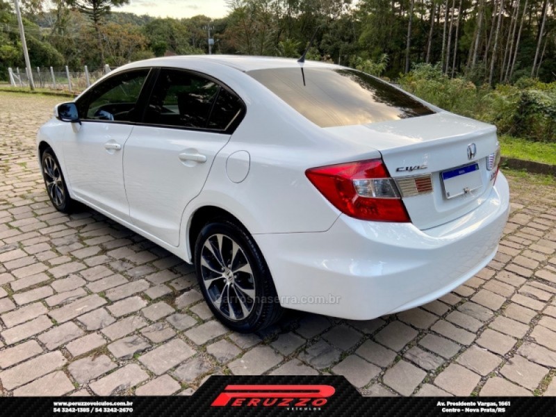 CIVIC 2.0 LXR 16V FLEX 4P AUTOMÁTICO - 2016 - NOVA PRATA