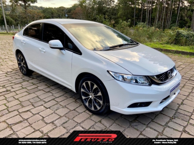 CIVIC 2.0 LXR 16V FLEX 4P AUTOMÁTICO - 2016 - NOVA PRATA