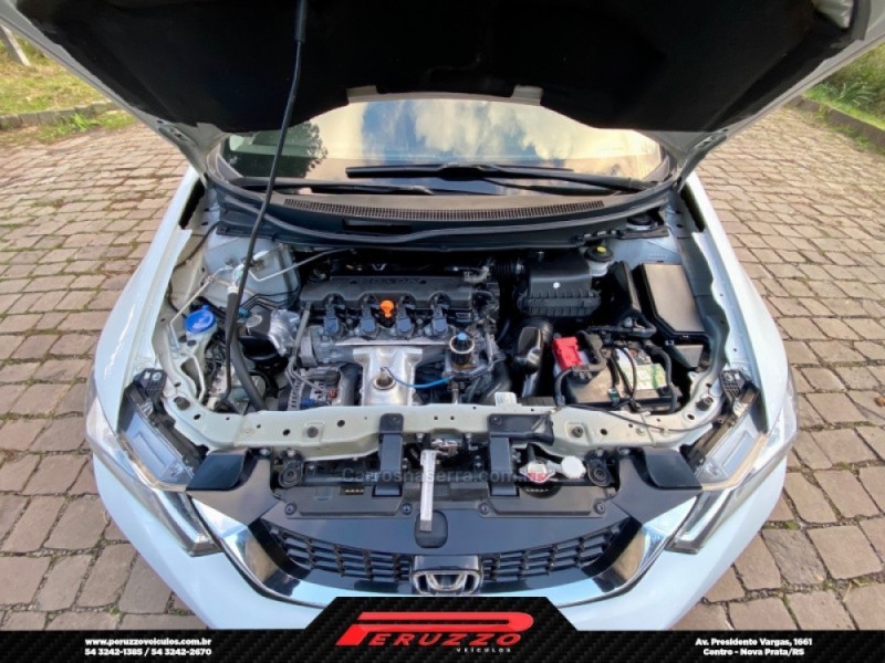 CIVIC 2.0 LXR 16V FLEX 4P AUTOMÁTICO - 2016 - NOVA PRATA