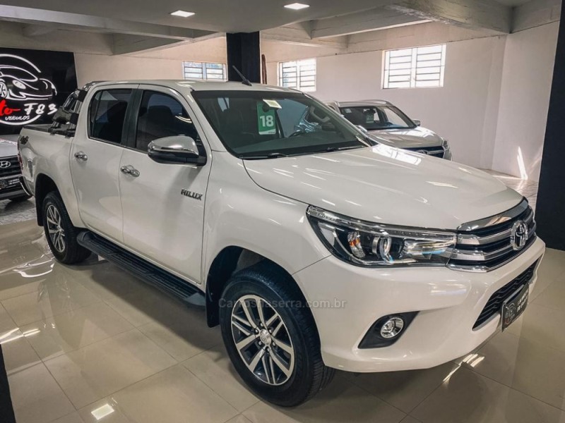 HILUX 2.8 SRX 4X4 CD 16V DIESEL 4P AUTOMÁTICO - 2018 - CAXIAS DO SUL