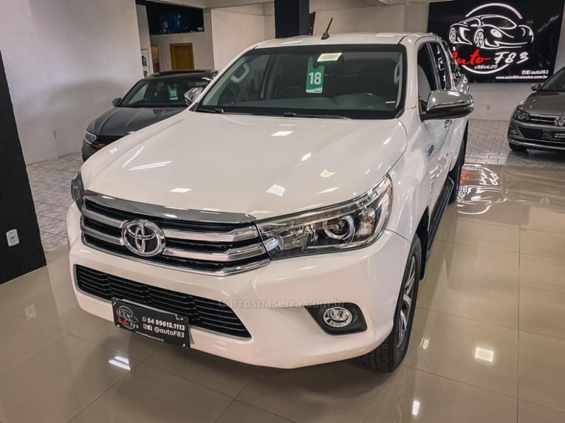 hilux 2.8 srx 4x4 cd 16v diesel 4p automatico 2018 caxias do sul