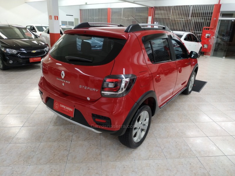 SANDERO 1.6 STEPWAY 8V FLEX 4P AUTOMATIZADO - 2016 - CAXIAS DO SUL