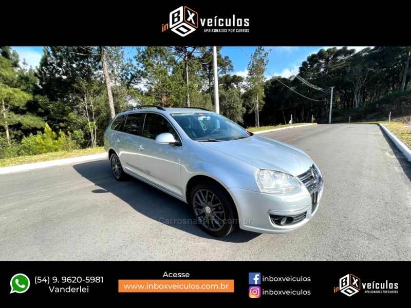 JETTA 2.5 I VARIANT 20V 170CV GASOLINA 4P TIPTRONIC - 2009 - GRAMADO