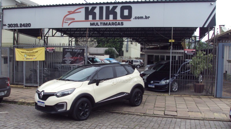 captur 1.6 life 16v flex 4p automatico 2019 caxias do sul