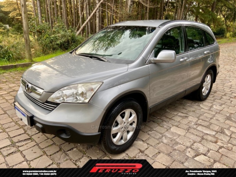 crv 2.0 lx 4x2 16v gasolina 4p automatico 2008 nova prata