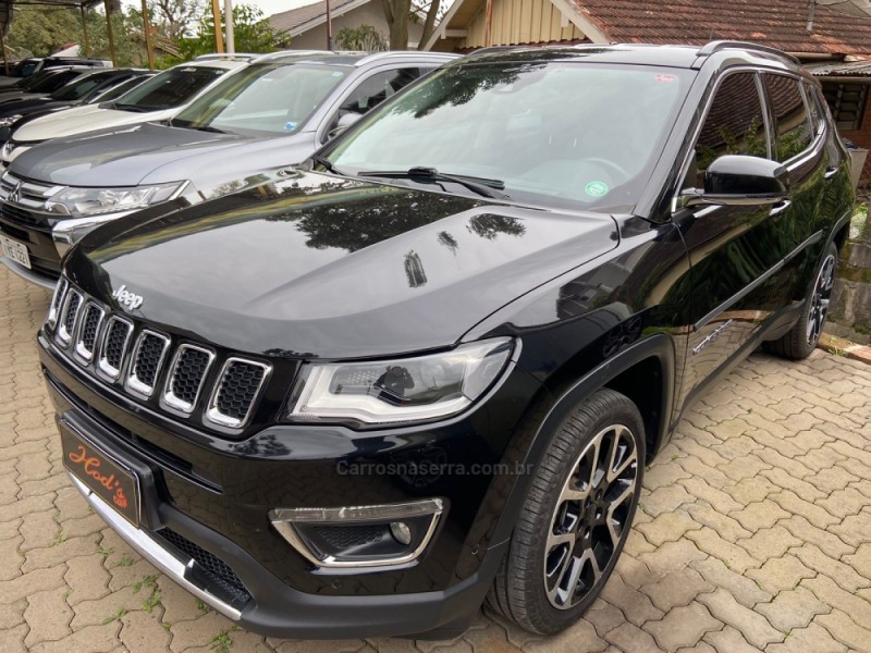 compass 2.0 16v flex limited automatico 2018 canela